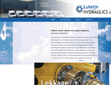 Tablet Screenshot of luteijn-hydraulics.nl